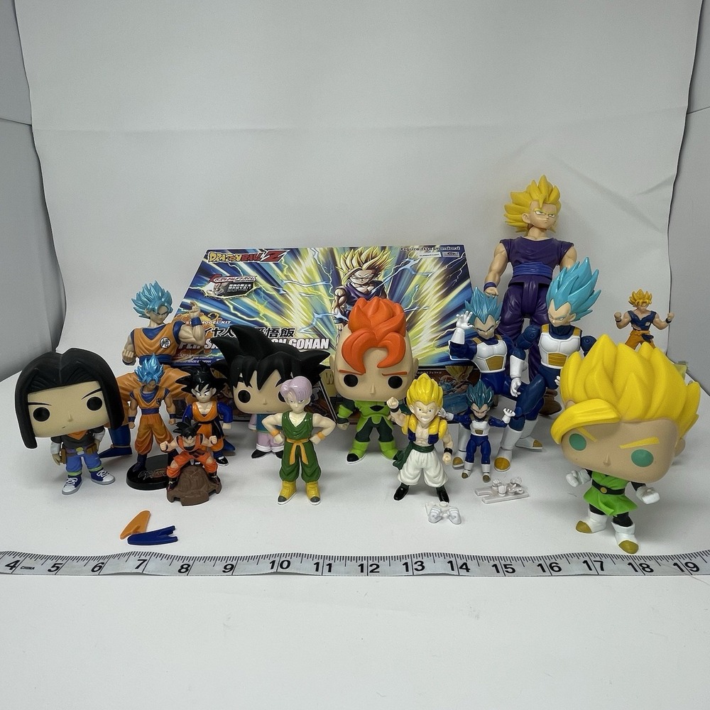 Dragon Ball Z Bandai Funko Pop Various Action Figures Lot 14